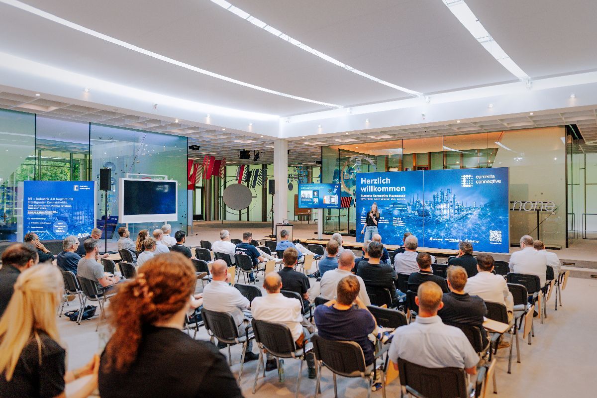 Madeleine Mickeleit als Speakerin auf der Currenta Connective Hausmesse