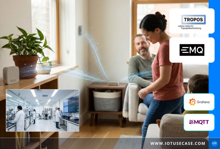 Solution example: Indoor air quality, EMQ (TROPOS AMP Leipzig)